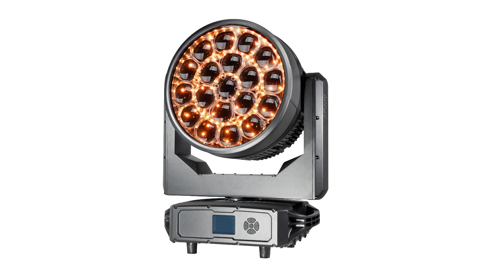 LED Moving Head:Beam Wash Kaleido 3-in-1, 19x120w RGBW, Pixel Tech, IP66 outdoor